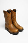 14340 PALM Damen Westernreitstiefel Braun - Thinsulate Isolierung Thumbnail