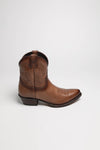 2374 Damen Westernstiefelette Braun Thumbnail