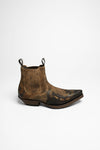 1931 HARRIER Herren Westernstiefelette Braun Thumbnail