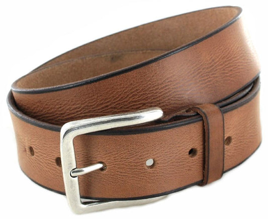 Vanzetti V4511-640 Unisex Ledergürtel Cognac