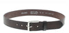 V4511-680 Unisex Dunkelbraun Ledergürtel Thumbnail