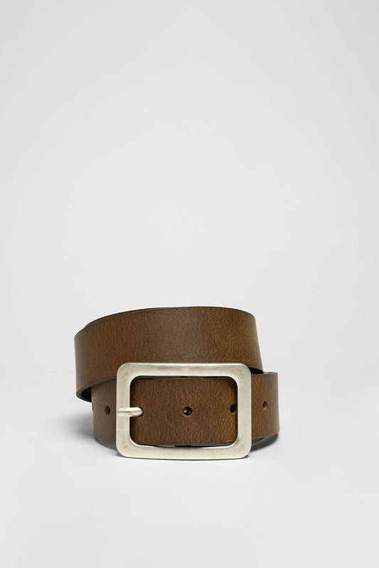 V5386-660 Ladies Brown Leather Belt