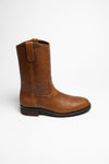 14968 DESERT Men's Leather Boots Brown Thumbnail