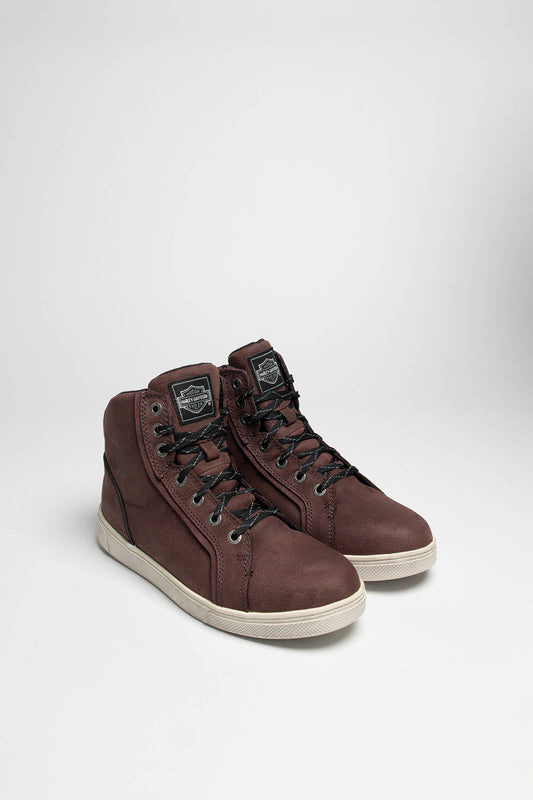 D86101 MALLORY CE Damen High-Top Sneaker Rot - Waterproof