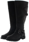 D84325 LOMITA Schwarz Damen Engineerstiefel Thumbnail