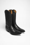 2073 PICO WEST Men's Western Boots Black Thumbnail