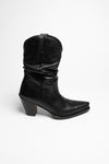 1952-XB Women's Western Boots Black Thumbnail