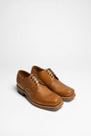 530 PETE Brown Leather Shoes - Olimpia Thumbnail