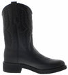 11615 LAM Men's Western Riding Boots Black Thumbnail