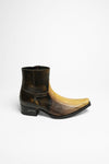 5701A OMIM men's leather ankle boots - ostrich leather Thumbnail