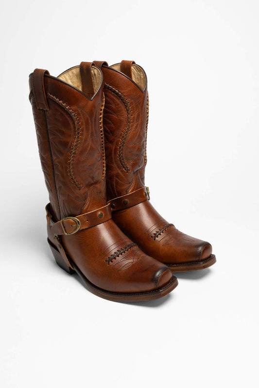 Sendra 3434 58 SAM Unisex cowboy boots brown