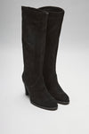 SOFIA HIGH Women's Black Leather Boots Thumbnail