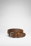 96506 ENGLISH BRIDLE Leather Belt Dark Brown Thumbnail