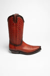 1920 Unisex Western Boots Brown Thumbnail