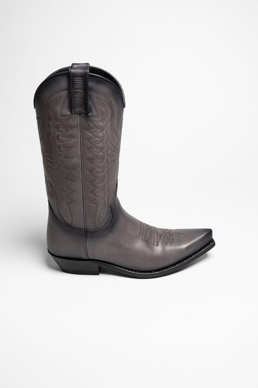 Seitenansicht Mayura Boots 1920 Gray Western Boots - Gris