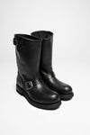 1590 Men's Engineer Boots Black - Steel Toe Thumbnail