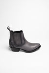 2487 MARILYN Ladies Western Ankle Boots Grey Thumbnail