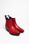 2487 MARILYN Red women's western ankle boots Thumbnail