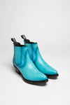 2487 MARYLIN ladies western ankle boots turquoise Thumbnail