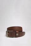 FG4048 Leather Belt Dark Brown Thumbnail