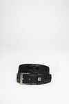 FG7169 Leather Belt Black Thumbnail