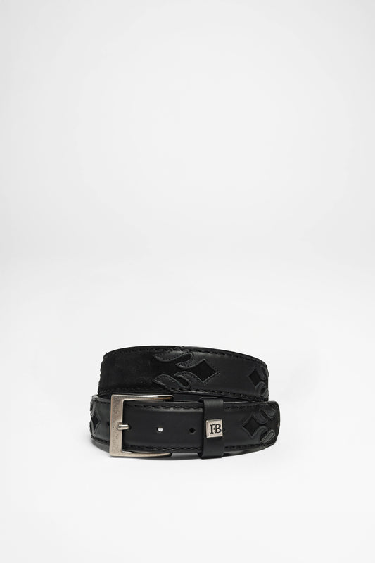 FG7169 Leather Belt Black