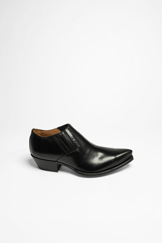 Seitenansicht Sendra 4133 CUERVO WEST Men's Western Shoes Black