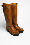 16084 CHIQUITA Women's Engineer Boots Brown Thumbnail