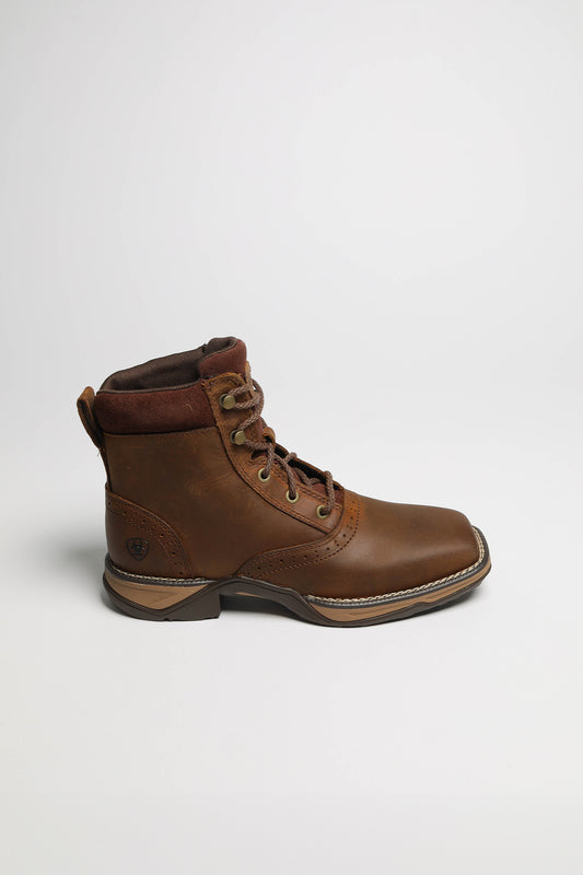 Seitenansicht Ariat ANTHEM LACER ladies riding boots brown