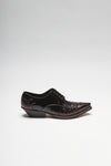 ELOY Black Red Western Shoe Thumbnail