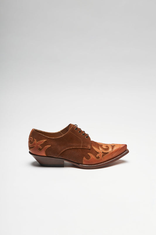 Seitenansicht FB Fashion Boots ELOY Brown Western Shoe