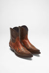 EMILIO Brown Western Boots Thumbnail