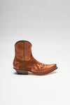EMILIO Brown Western ankle boots - Cognac Thumbnail
