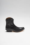 REY Black Western Ankle Boots - Negro Thumbnail