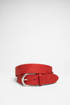 V5845 Ladies Leather Belt Red Thumbnail