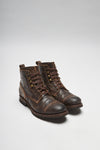 EAGLE Men's Brown Lace-Up Boots Thumbnail