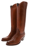 17384 DEBORA-NL Ladies Leather Boots Brown Thumbnail