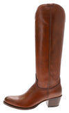 17384 DEBORA-NL Ladies Leather Boots Brown Thumbnail