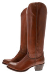 17384 DEBORA-NL Ladies Leather Boots Brown Thumbnail