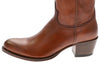 17384 DEBORA-NL Ladies Leather Boots Brown Thumbnail