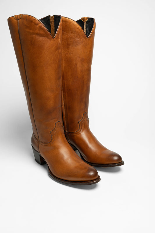 Bottes cowboy cur - Femme | MANGO France métropoltane | Leather Bottes cowboy cur - Femme | MANGO France métropoltane | Leather