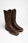 HYBRID BIG BOY Men's Western Riding Boots Brown - Zipper Thumbnail