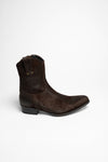 7370 WALT Men's Leather Ankle Boots Brown Thumbnail