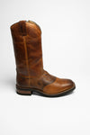 17697T RETRO Herren Braun Westernreitstiefel - Thinsulate Isolierung Thumbnail