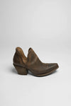 ENCORE women's leather ankle boots brown Thumbnail