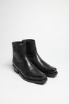 7826 58 MICK Men's Leather Ankle Boots Black Thumbnail