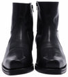7826 58 MICK Men's Leather Ankle Boots Black Thumbnail