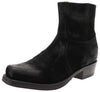 7826 58 MICK Men's Leather Ankle Boots Black Thumbnail