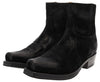 7826 58 MICK Men's Leather Ankle Boots Black Thumbnail