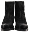 7826 58 MICK Men's Leather Ankle Boots Black Thumbnail